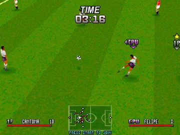 Adidas Power Soccer International 97 (EU) screen shot game playing